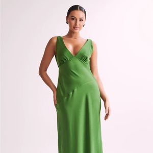 NWT, never worn Meshki Nadia dress, size medium, green